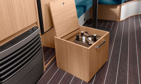 Stauraum im Interieur SPORT&FUN